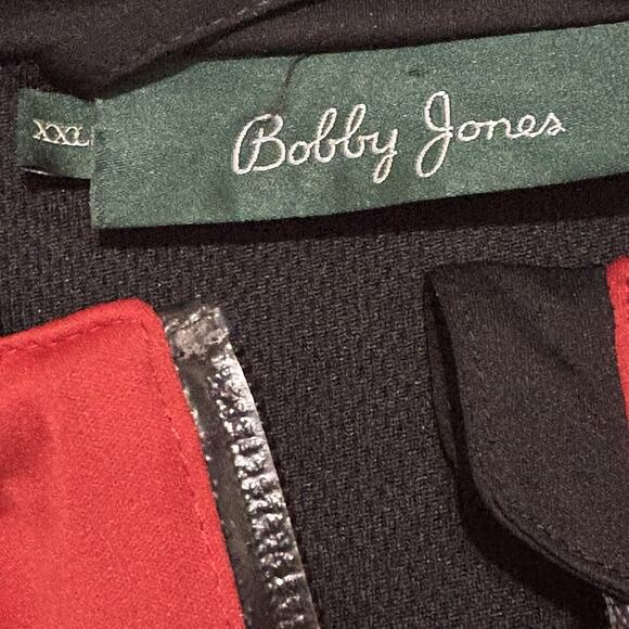 Masters Golf‎ Bobby Jones Jacket Mens XXL Red Pockets Lined Logo - Picture 4 of 9